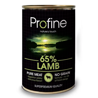 Вологий корм для собак Profine Dog Lamb 400 г (ягня) 100814/100012/4075 фото