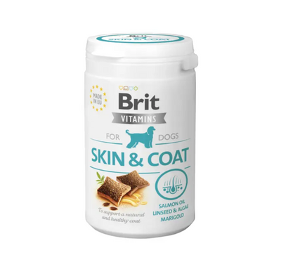Вітаміни для собак Brit Vitamins Skin and Coat, 150 г 112060 фото