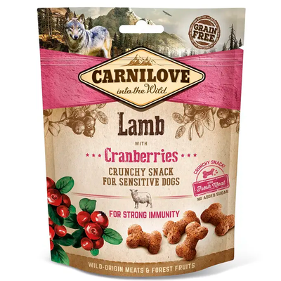 Ласощі для собак Carnilove Lamb with Cranberries 200 г (для імунітету) 100405/7250 фото