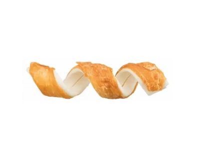 Ласощі для собак Chicken Chewing Curls Trixie, 3шт. 15 см / 110 г (курка) 31473 фото